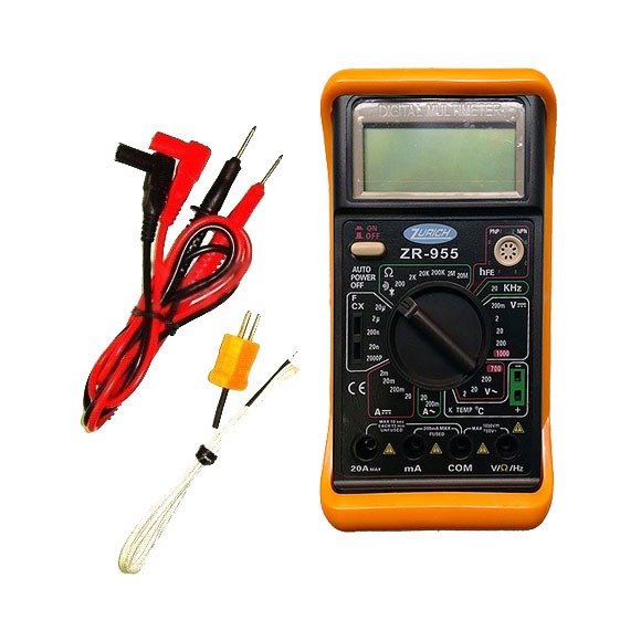 Tester digital Profesional ZR-955  ZURICH  Display extra grande
