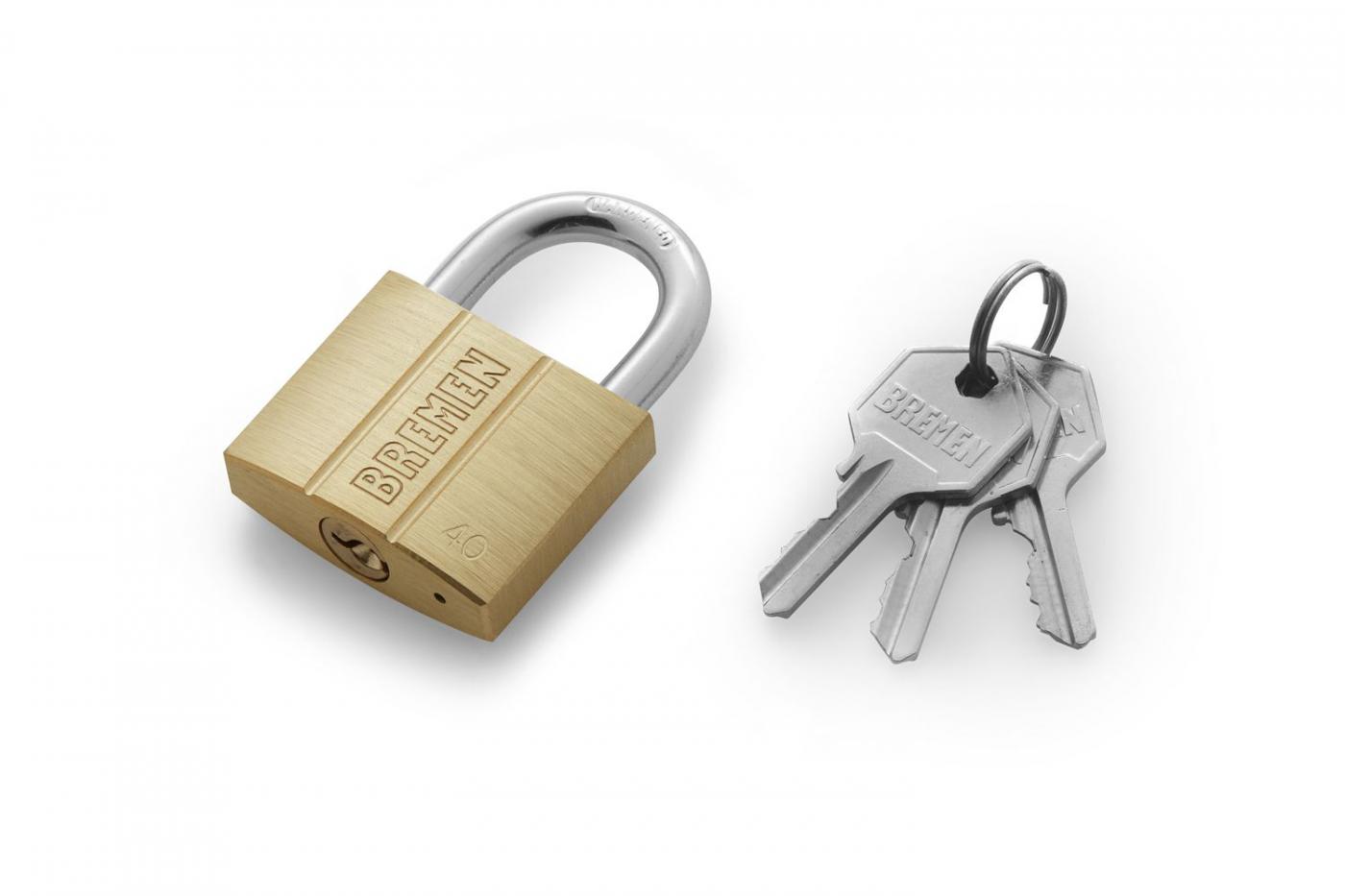 Candado de bronce pesado 40mm BREMEN - 7057