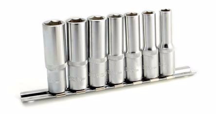 Juego bocallaves largas enc.1/4"  6 piezas (8-13mm) BREMEN - 6335