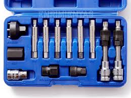 Juego de bocallaves 1/2" para alternador 13 pzas. BREMEN - 5904