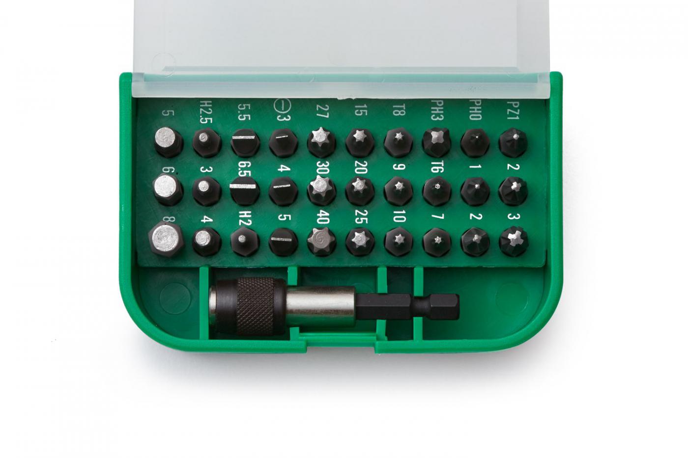 Juego de 31  puntas BREMEN encastre 1/4" - 4546